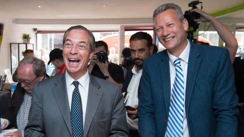 Nigel Farage a Nathan Gill