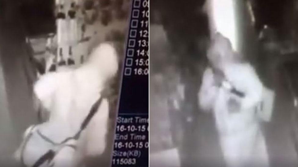Wellworth-a-£ CCTV footage