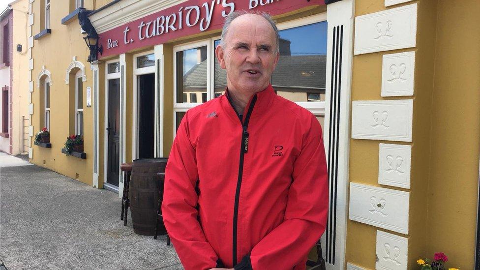 Tommy Tubirdy owns a pub in Doonbeg