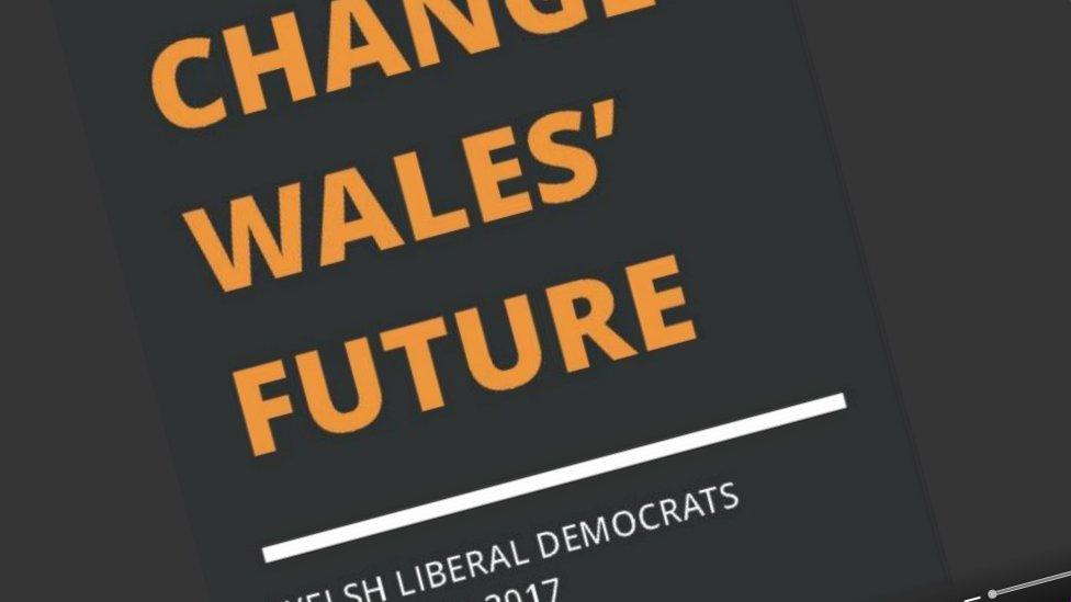 Lib Dem manifesto cover