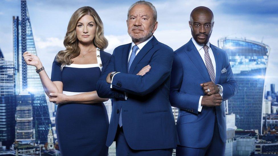 Baroness Karren Brady and previous contest winner Tim Campbell have joined Lord Sugar for this year"s competition