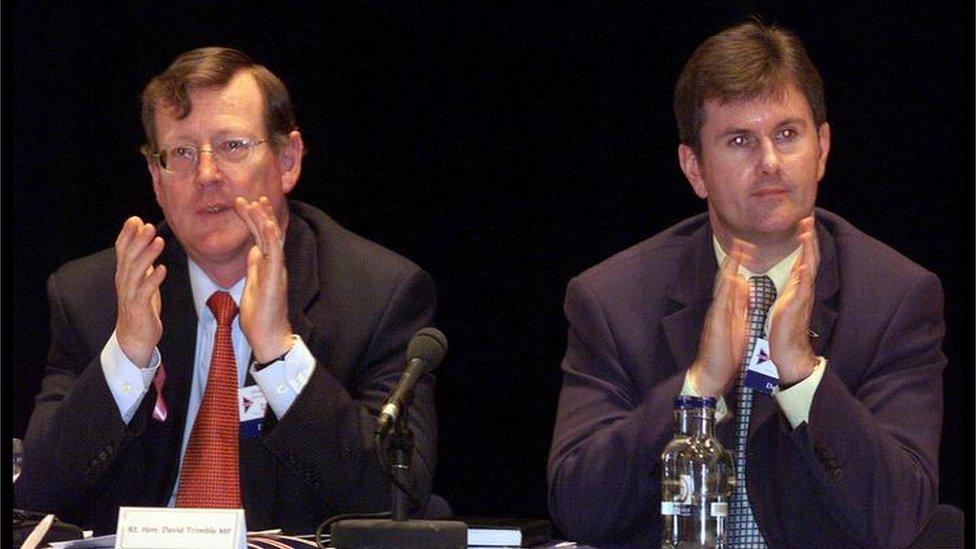 David Trimble and Jeffrey Donaldson