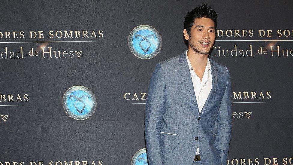 Godfrey Gao attends The Mortal Instruments: City of Bones" Mexico City screening, 2013