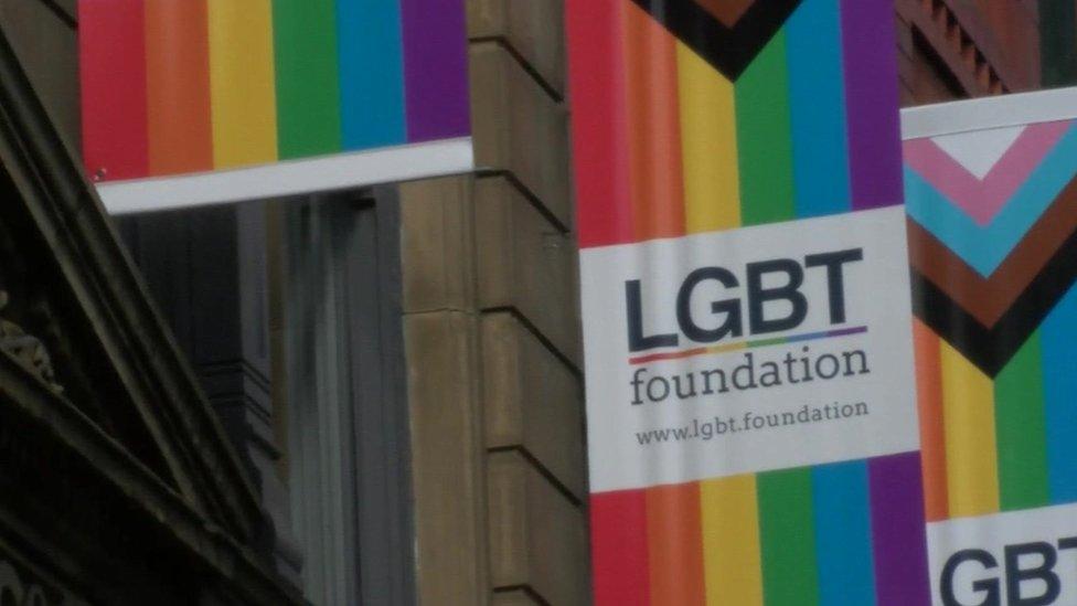 LGBT Foundation flags