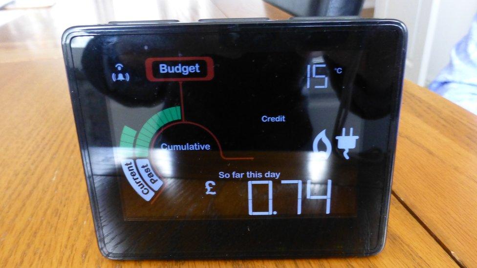 Smart meter, in-home display