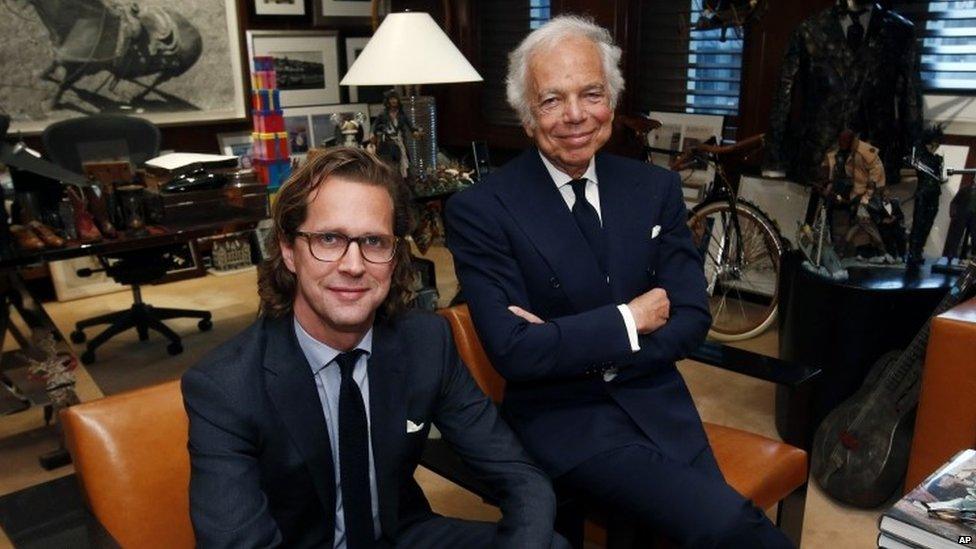 Stefan Larsson and Ralph Lauren