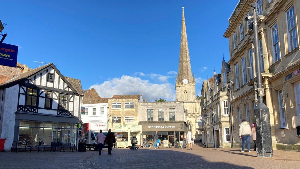 Trowbridge town centre