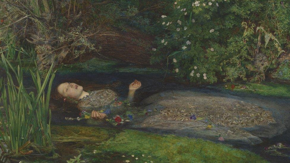 John Everett Millais' Ophelia