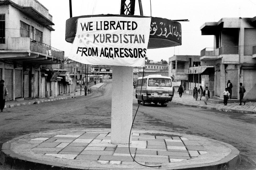 Zakho, northern Iraq, Kurdistan. March 1991