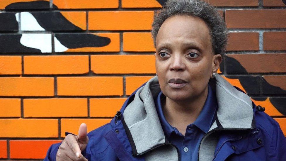 Chicago Mayor Lori Lightfoot