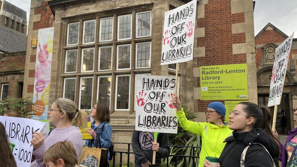 Radford-Lenton protest