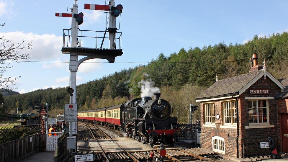 NYMR at Levisham