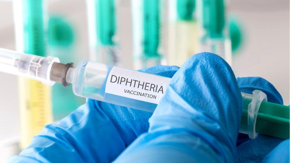 Diphtheria vaccination