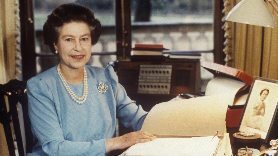 Queen Elizabeth II in 1985