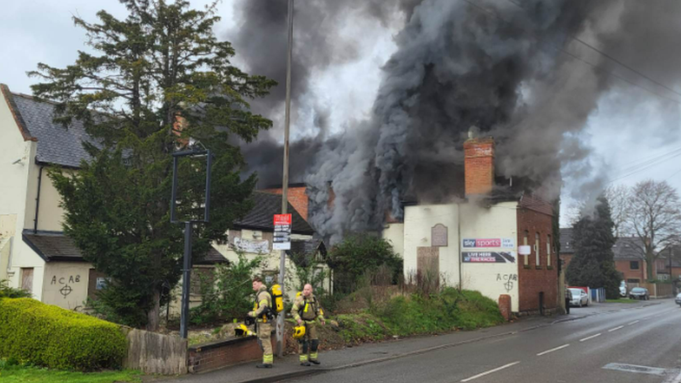 Wilmot Arms fire