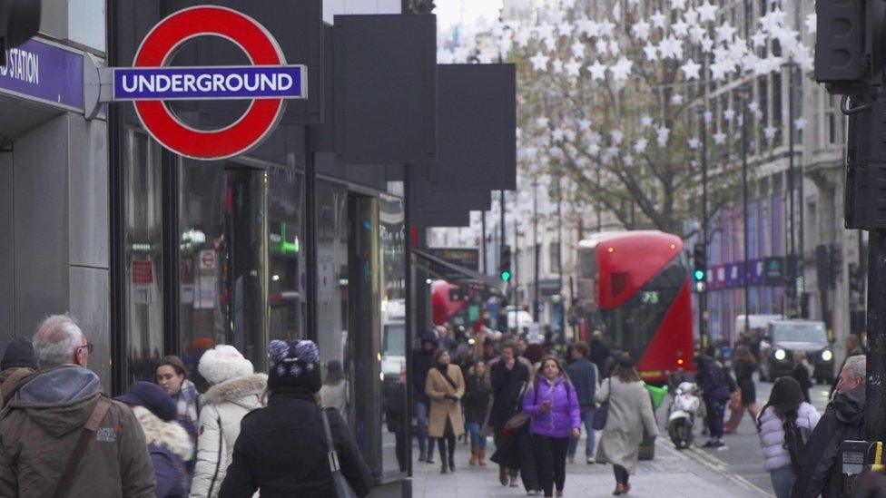 Street in central London