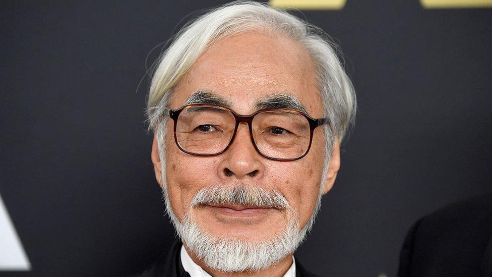 Hayao Miyazaki 2024 Oscar winner for The Boy and the Heron