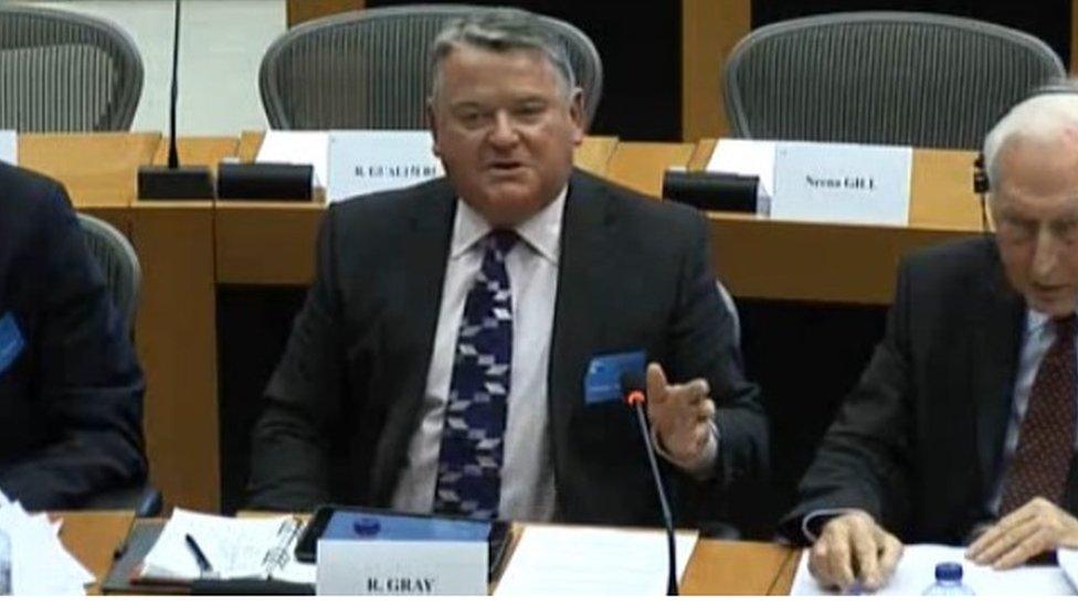 Rob Gray in EU tax committee