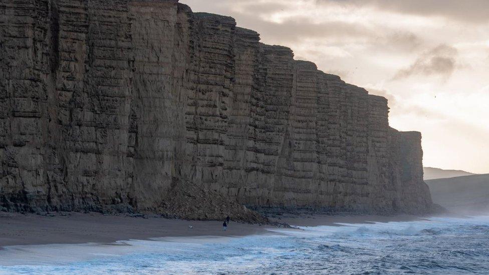 West Bay rockfall