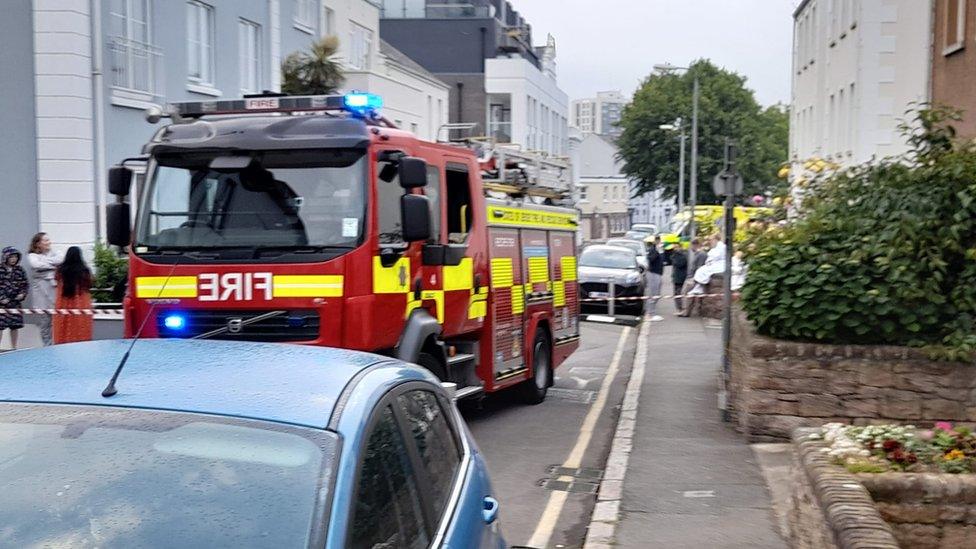 St Helier fire