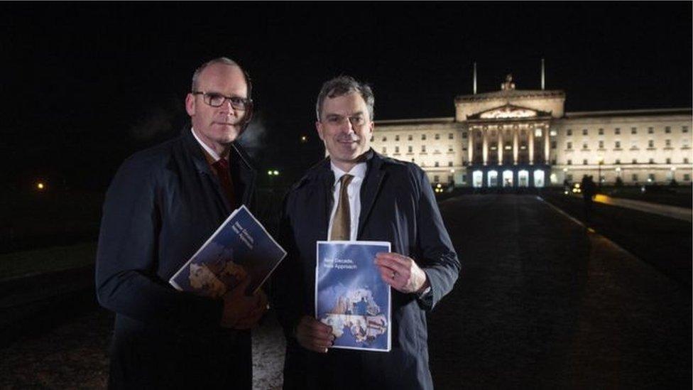 Julian Smith and Simon Coveney