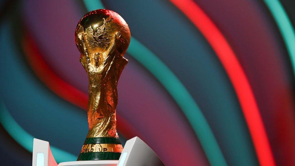 World Cup trophy.