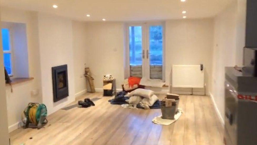 Johnny Boylan's living room