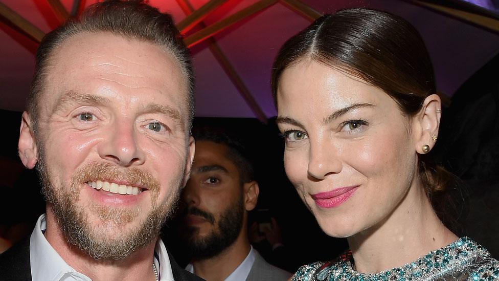 Simon Pegg and Michelle Monaghan