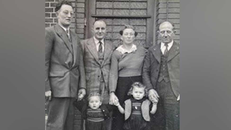 The O'Callaghan family after the war