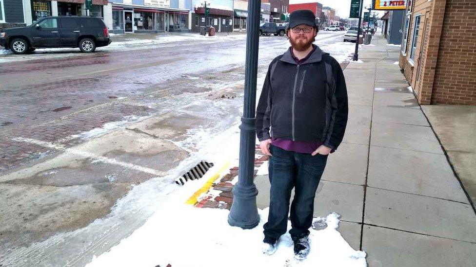 Josh Harms in Sibley, Iowa