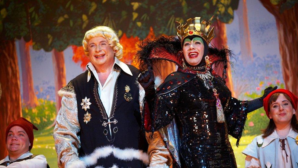 Christopher Biggins in Panto