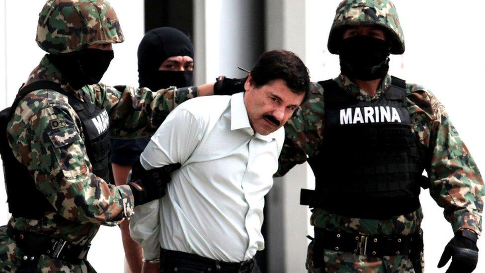 El Chapo Guzman, leader of the Sinaloa Cartel