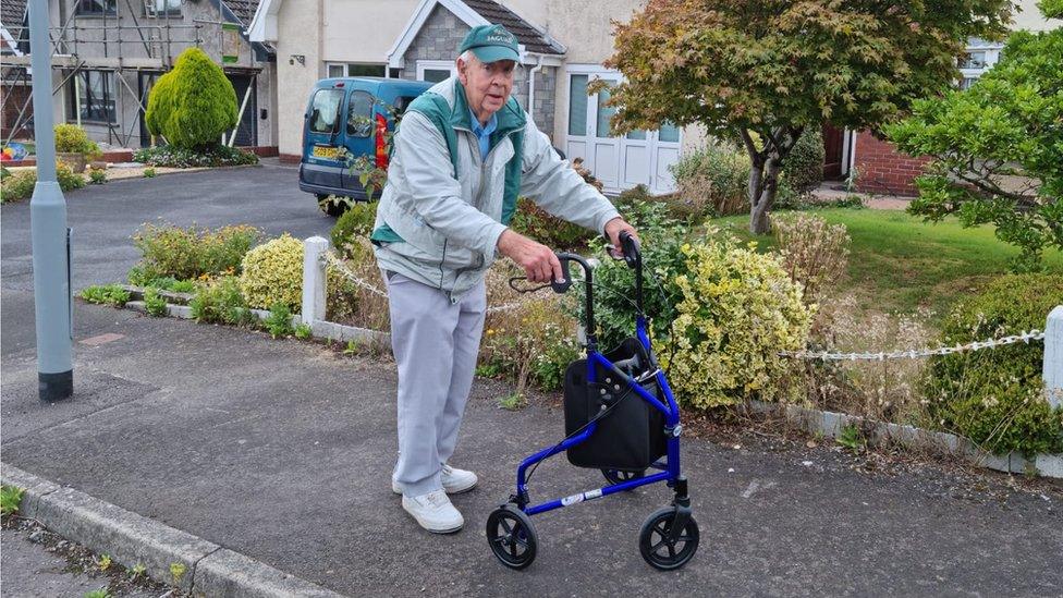 Neil walking