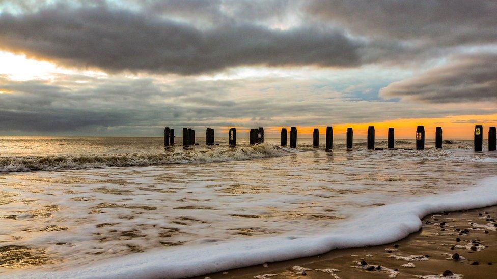 Lowestoft beach