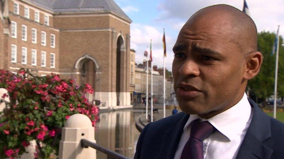 Labour Bristol Mayor, Marvin Rees