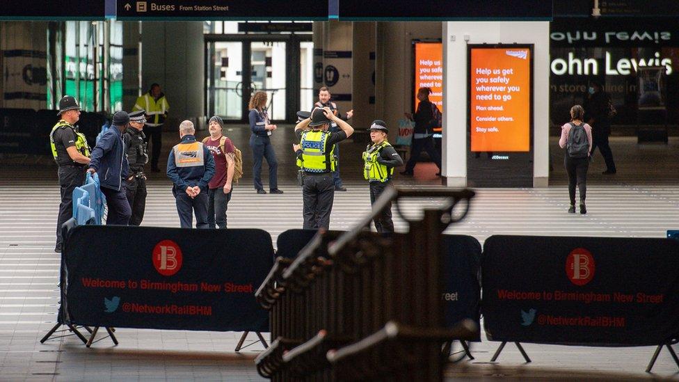 New Street station in Birmingham