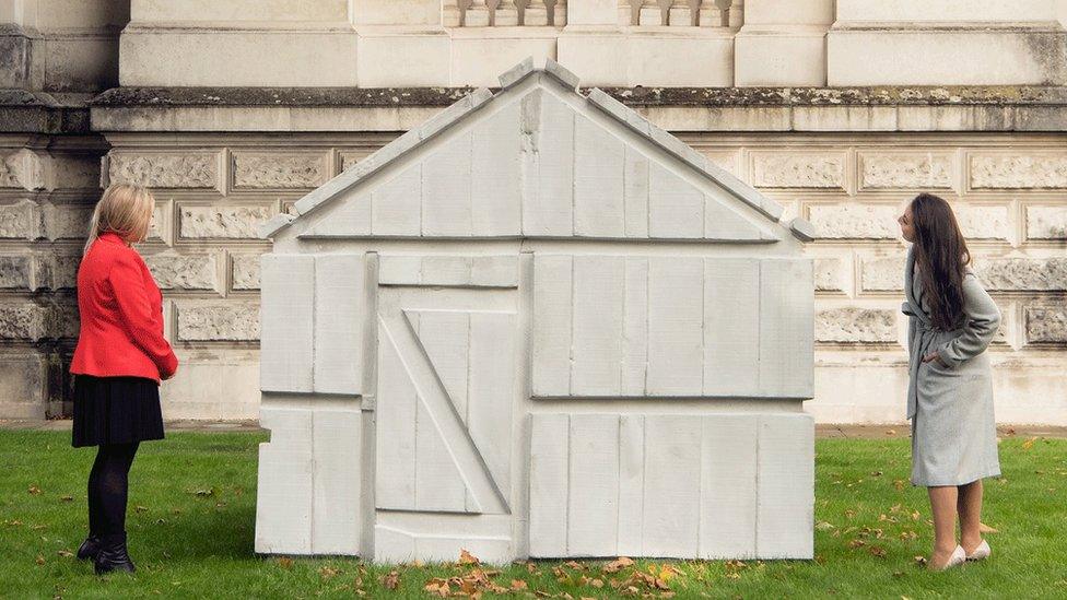 Rachel Whiteread shed sculpture