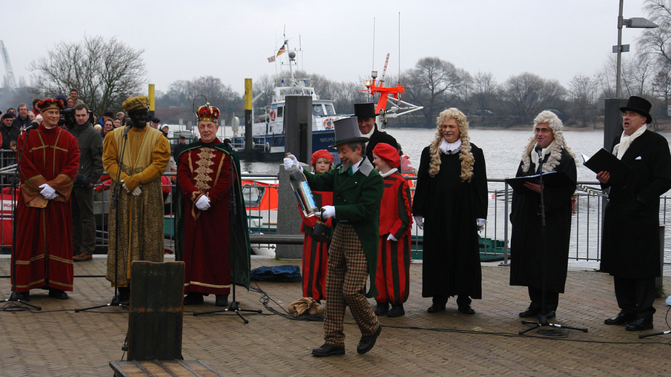 Eiswette ceremony, Bremen, 2008