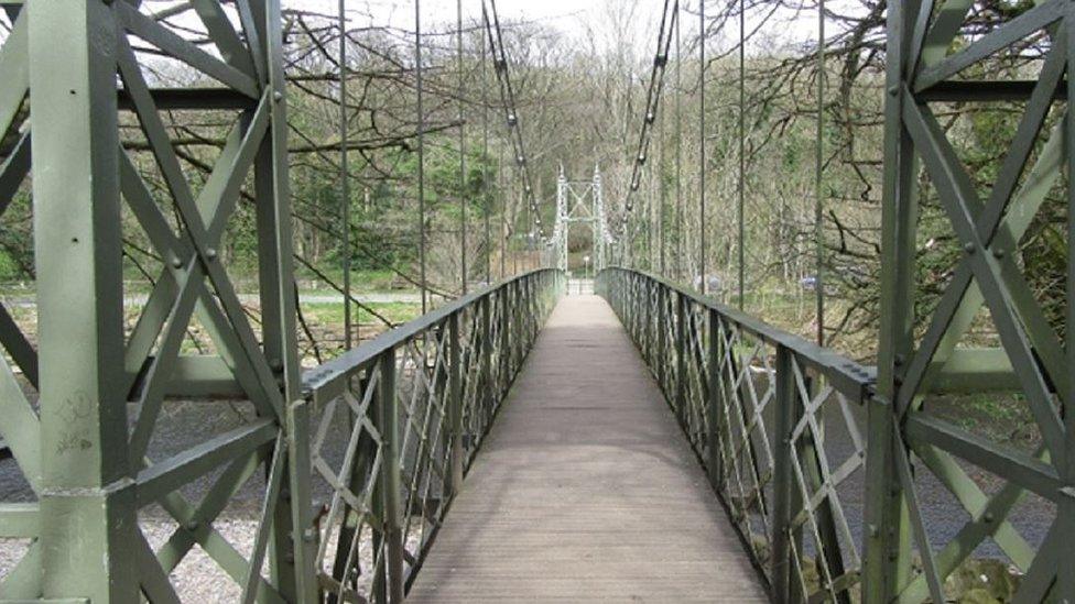 Ilkley Suspension Bridge