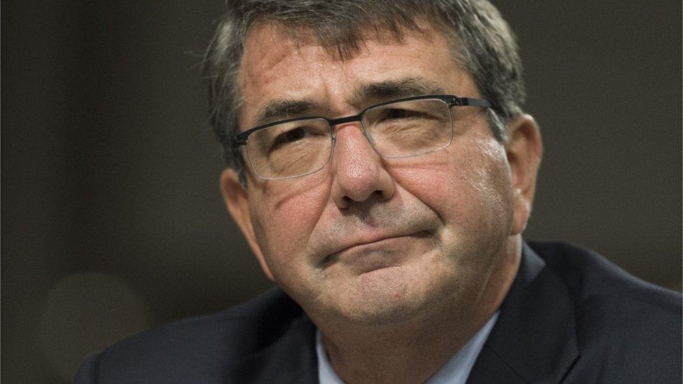 US Secretary of Defense Ashton Carter