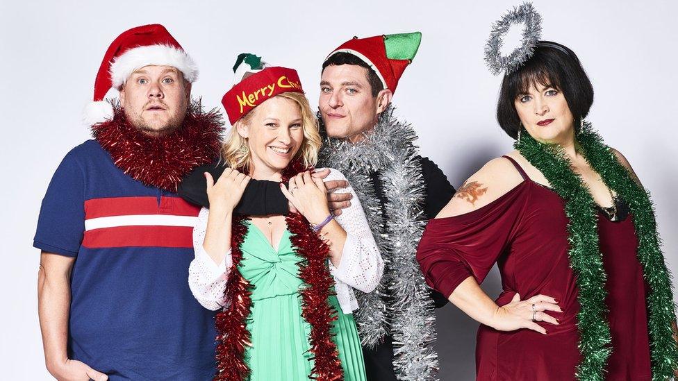 James Corden, Joanna Paige, Matt Horne and Ruth Jones