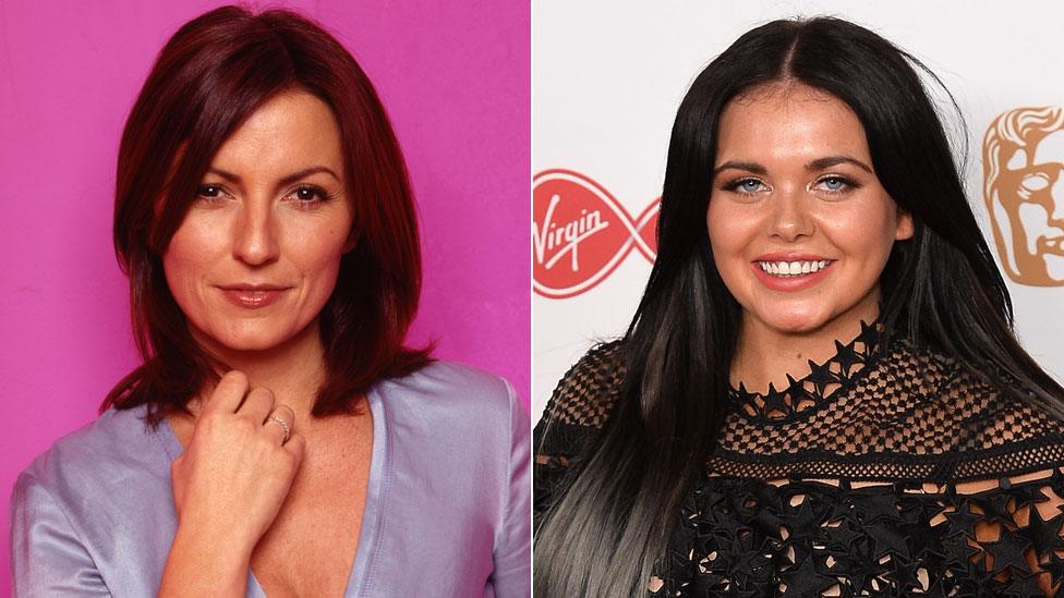 Davina McCall and Scarlett Moffatt