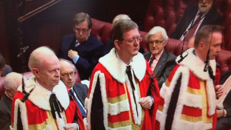 Lord Caine entered the House of Lords in 2016 with three NI Secretaries he worked for looking on