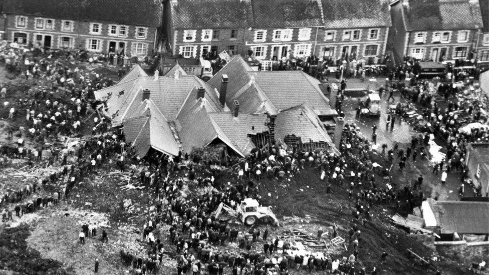 Pant Glas School engulfed by coal slurry