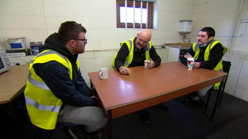 Former workers at EYG