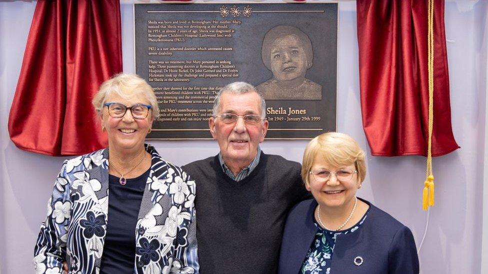 Prof Anne Green, Trevor Jones and Prof Anita MacDonald