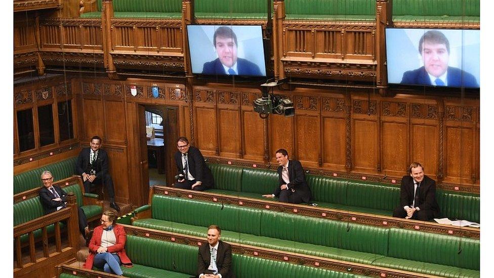 MPs in House of Commons