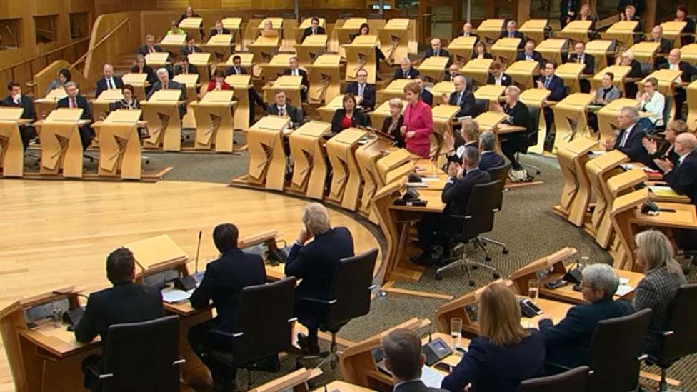 Holyrood chamber