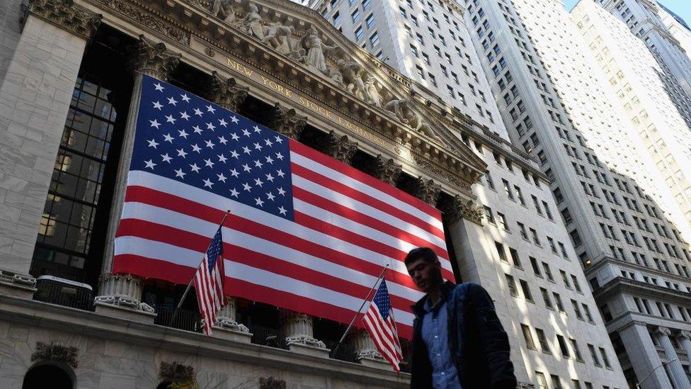 Facade of NYSE