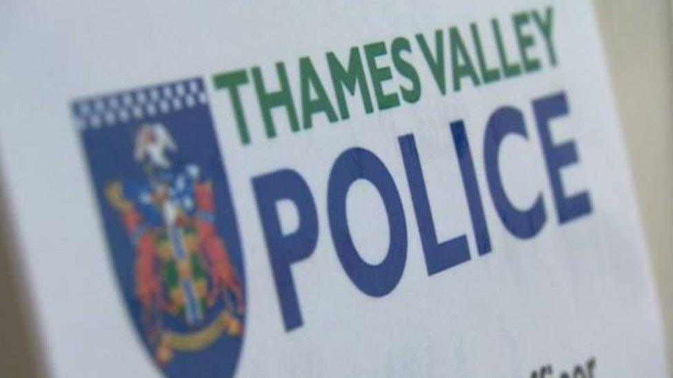 Thames Valley Police sign